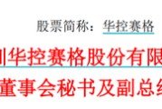 梦见切菜华控赛格董事长、董秘、副总经理三高管同日辞职
